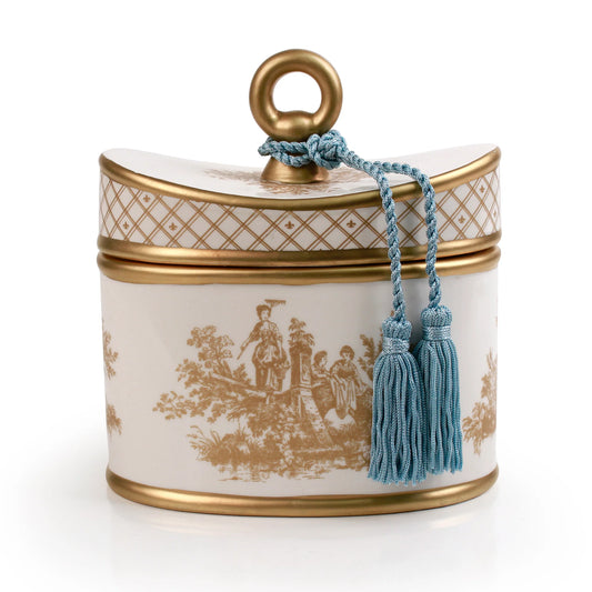 French Tulip Ceramic Candle