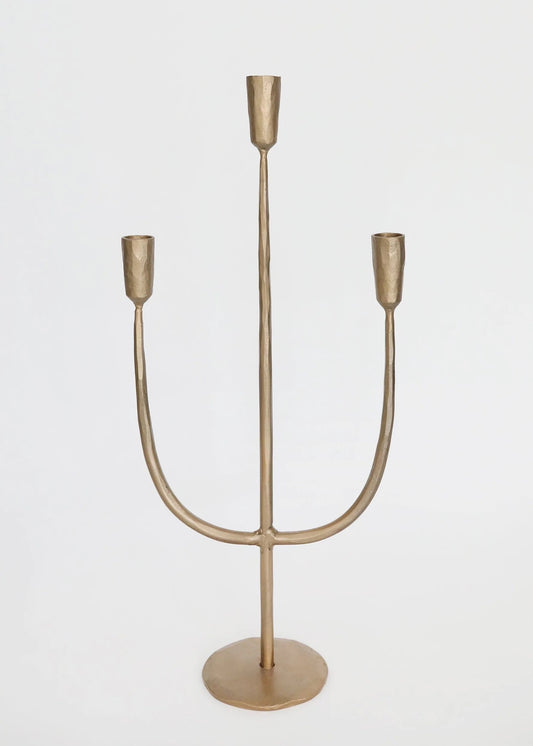 21” Metal Candelabra