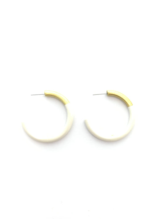 LG Liz Hoops Cream