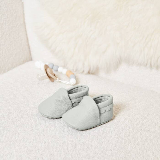 Baby Shoes-Pale Grey