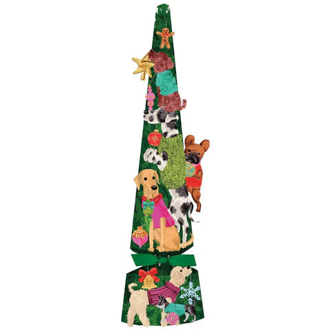Dogs Decorating Tree-Pet Favor