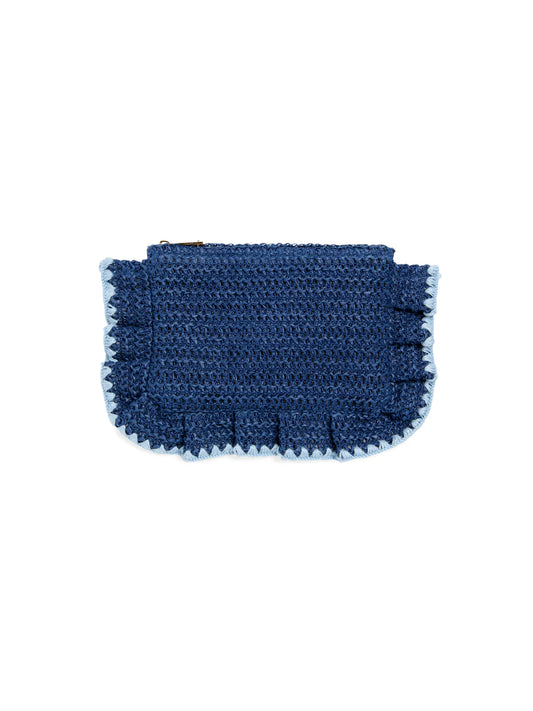Arabella Zip Pouch, Navy