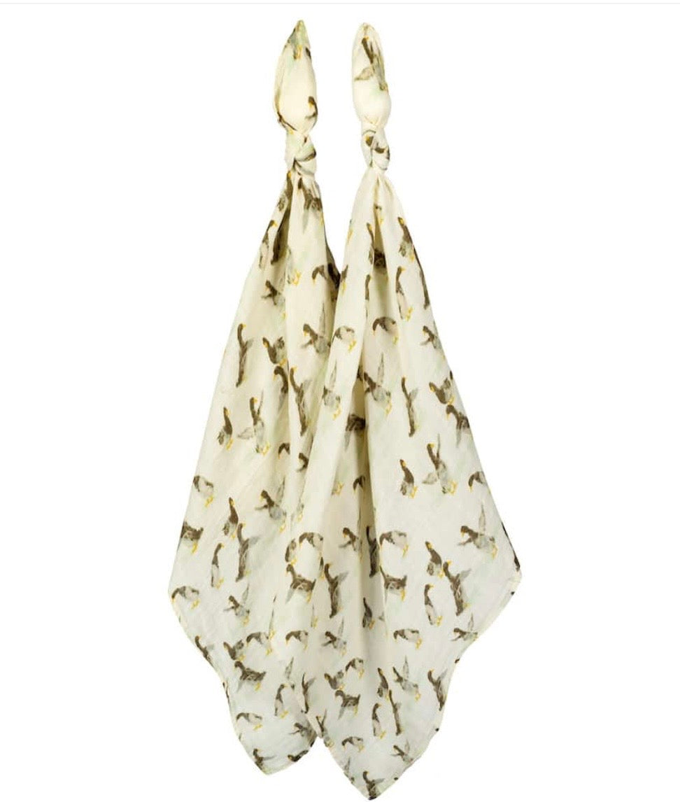 Organic Burp Cloths-Duck