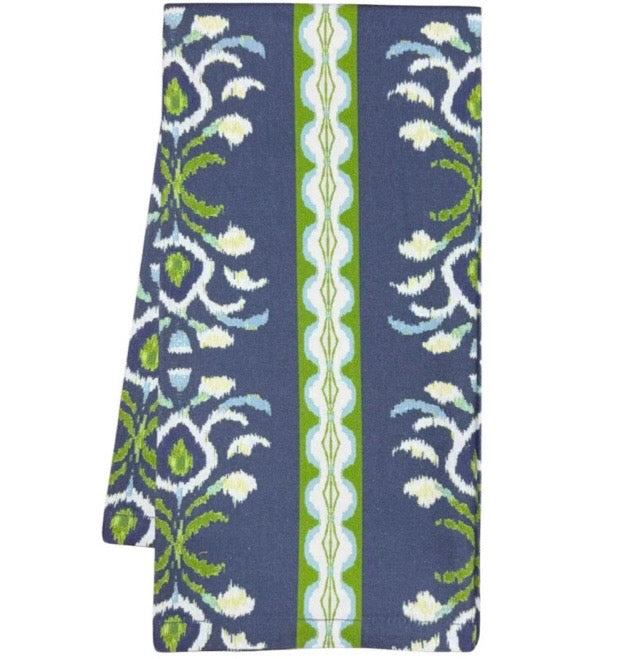 Rosemary Stripe Indigo Tea Towel