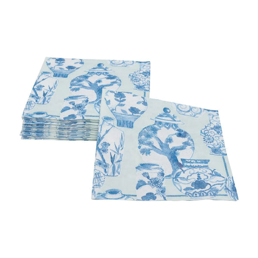 Glazed Porcelain Cocktail Napkin