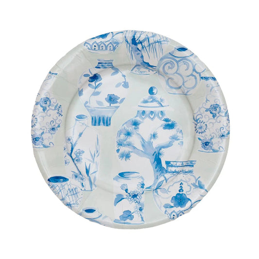 Glazed Porcelain Celadon Salad/Dessert Plates