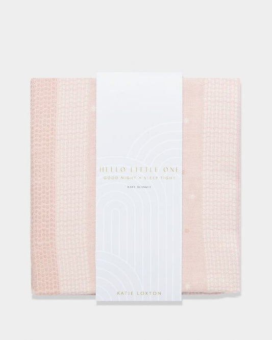 Printed BabyBlanket-Pink