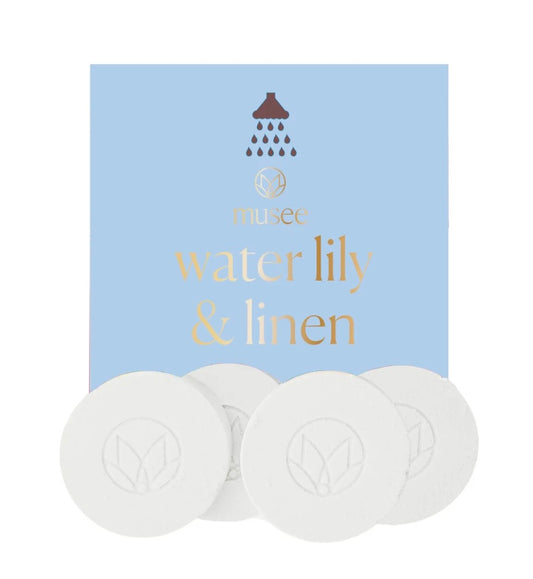 Water Lily & Linen Shower Steamers