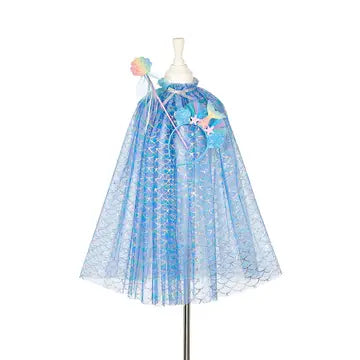 Marlya Mermaid Costume Cape Set