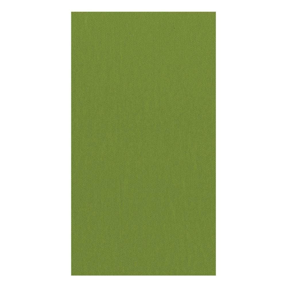 Leaf Green Linen Guest Towels