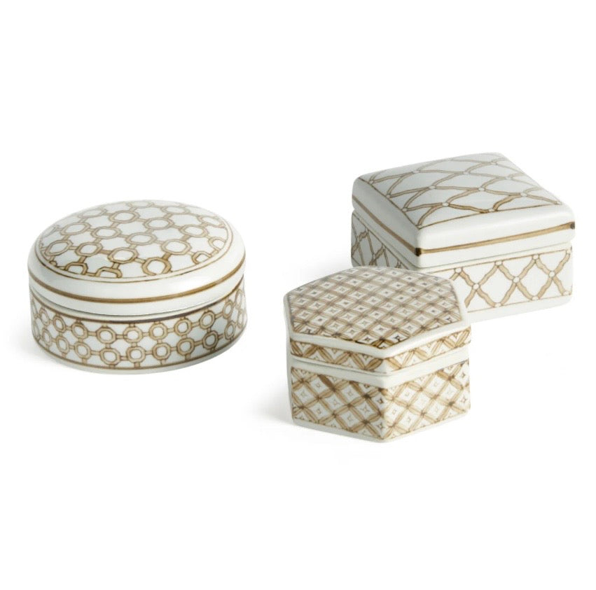Province Lidded Boxes S/3