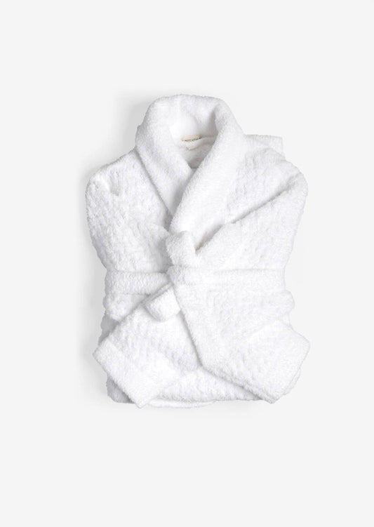 Snug Waffle Robe- S/M White