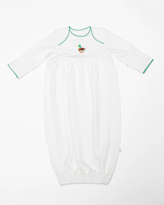 Pip Gown Mallards 0-3 mo