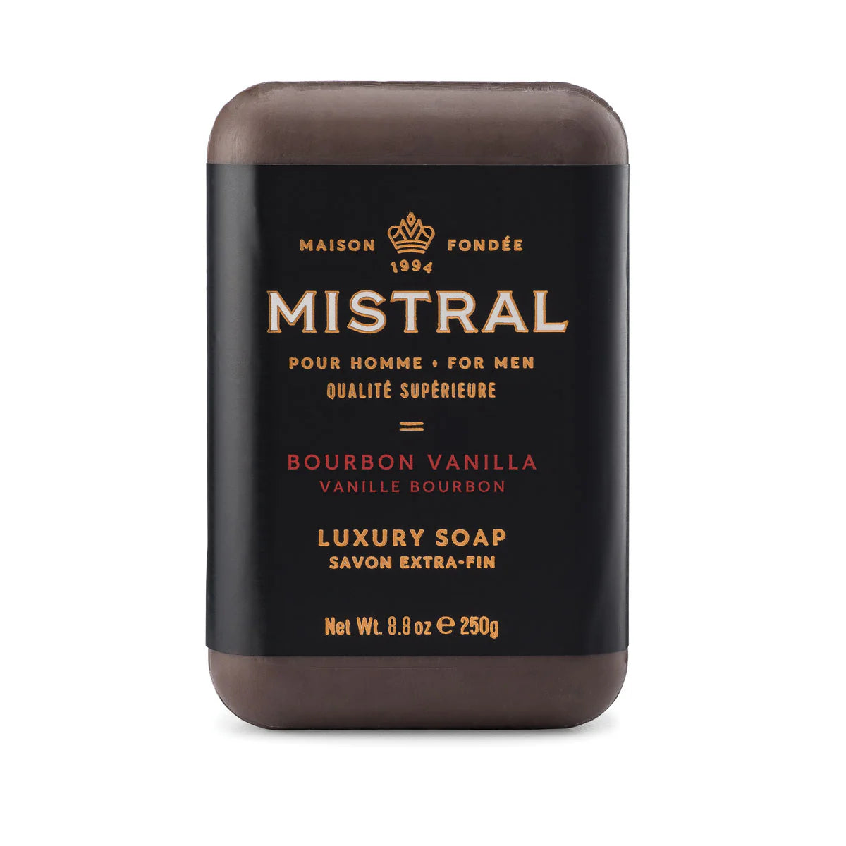 Men's Bar Soap Bourbon Vanilla 8.8 oz.
