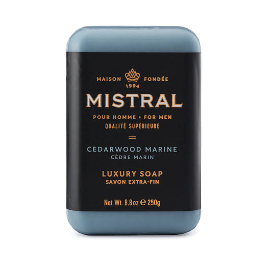 Men's Bar Soap Cedarwood Marine 8.8 oz.