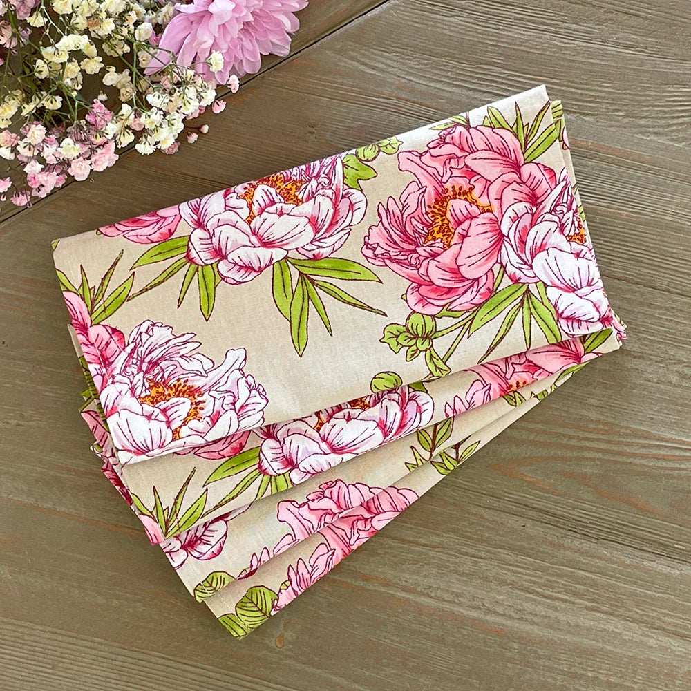 Eloise Tea Stain Napkin Set of 4