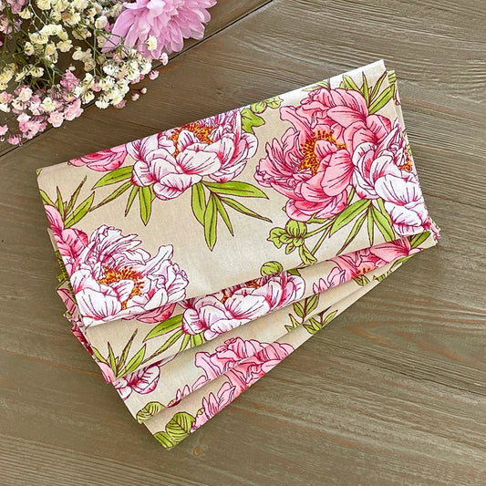 Eloise Tea Stain Napkin Set of 4
