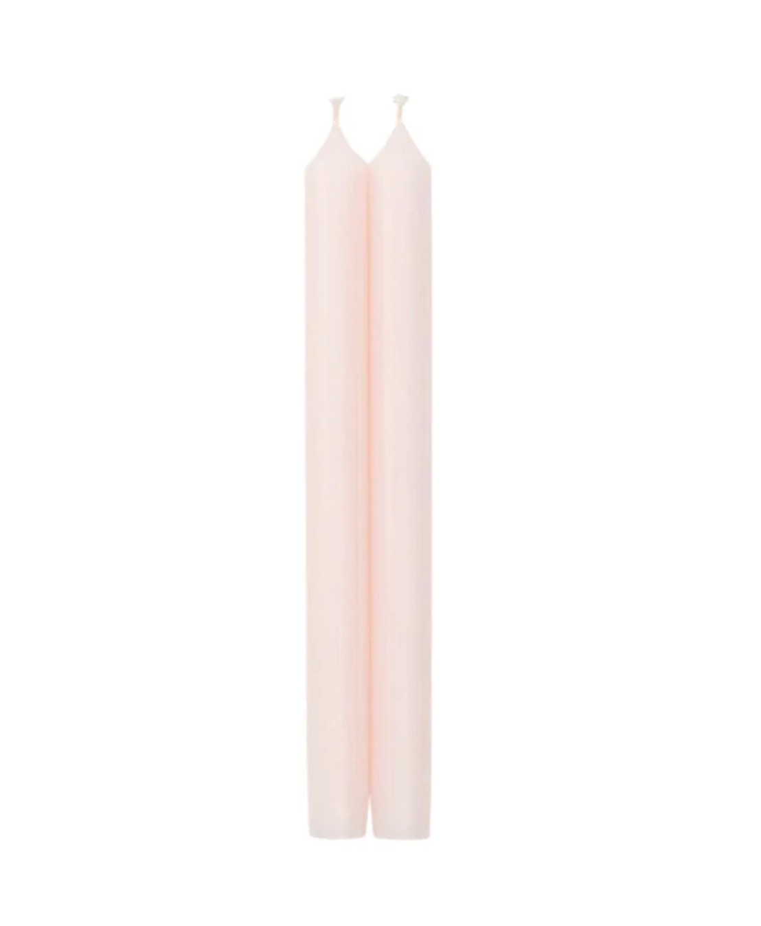 Petal Pink Crown Candles - 10”