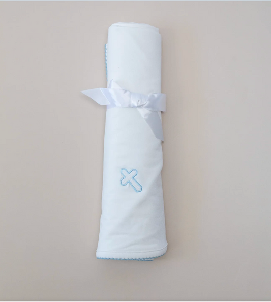 Pip Blanket Blue Cross