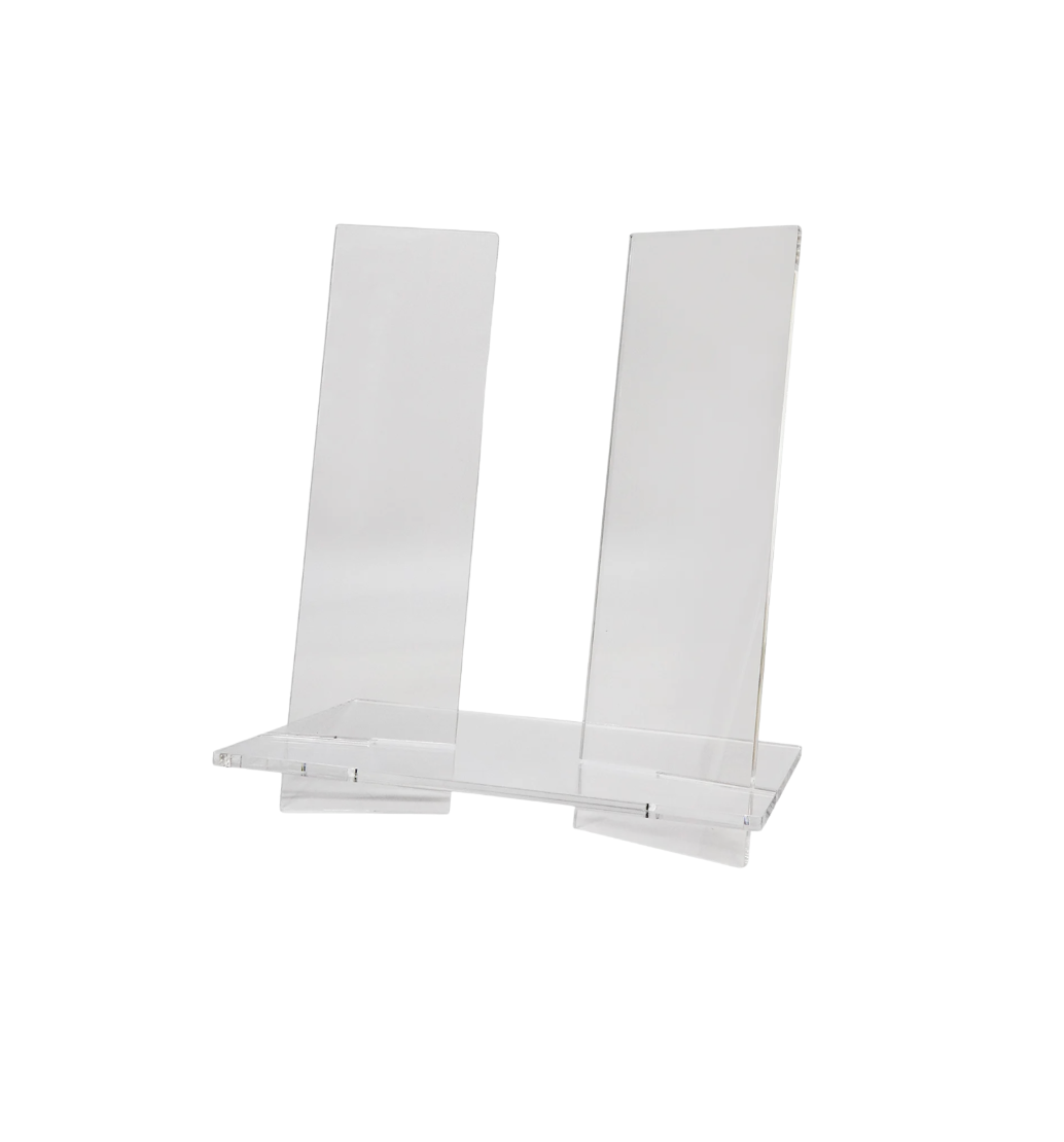 Lucite Book Stand Vertical
