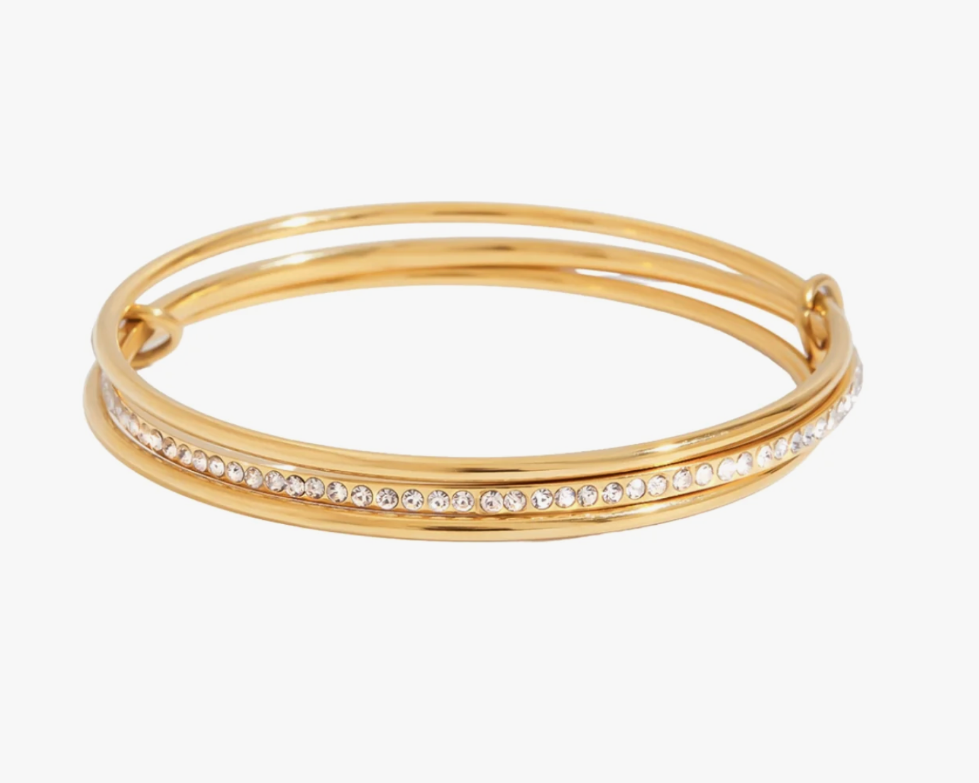 Ella Gold Bangle Bracelet
