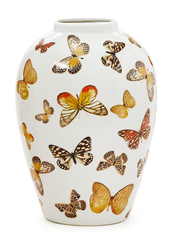 Butterfly Garden Vase 12 1/2'