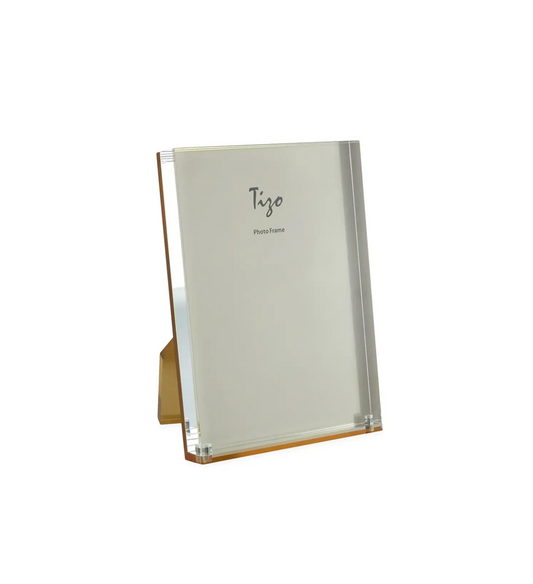 Gold Lucite Frame 4x6